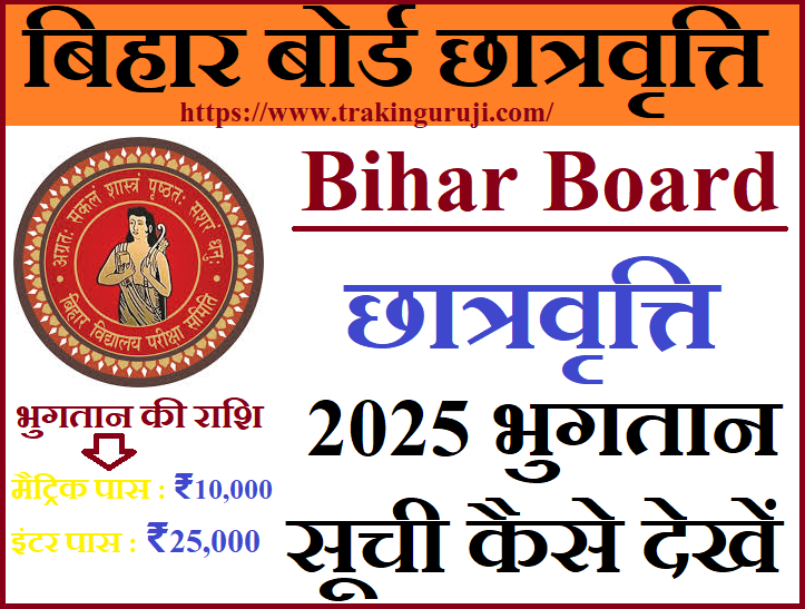 Bihar Board Scholarship Payment List 2025