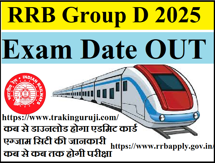 RRB Group D 2025 Exam Date
